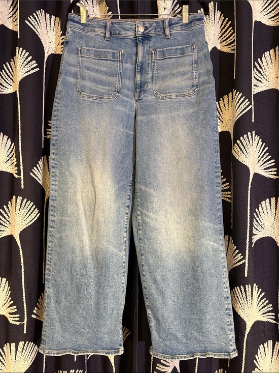 Madewell Denim - Madewell curvy Emmett Wide Leg Women’s Jeans - Light Wash